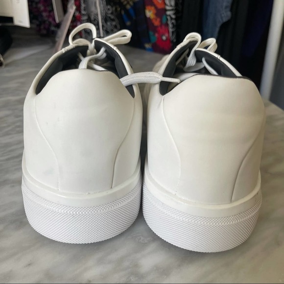 NEW ZARA WHITE CASUAL SNEAKERS - Picture 7 of 9
